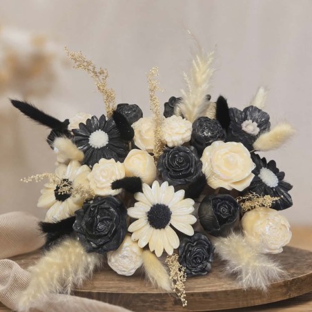 Bouquet de fleurs éternelles