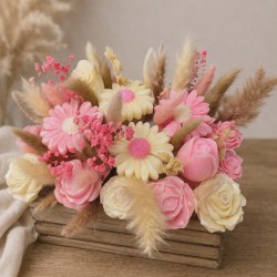 Bouquet de fleurs éternelles