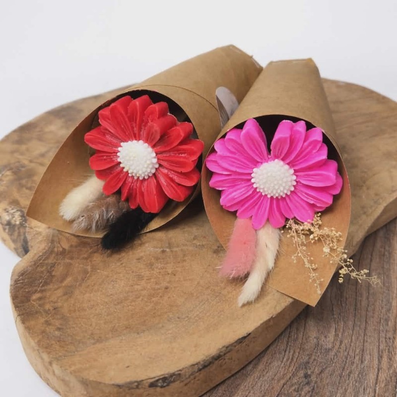 Bouquet de fleurs éternelles (petit)