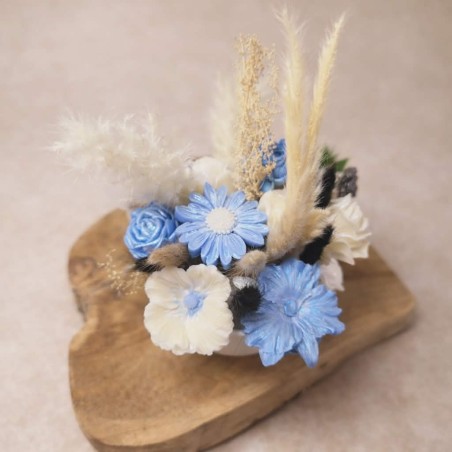 Bouquet de fleurs éternelles (moyen)