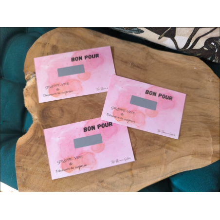 Carte à gratter