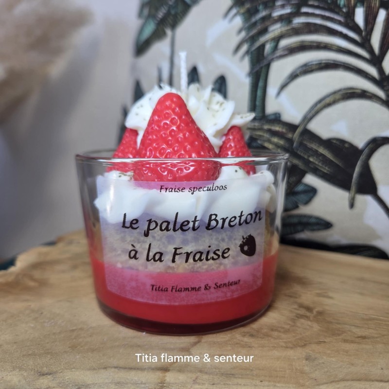 Le palet Breton-Fraise Le palet Breton-Fraise