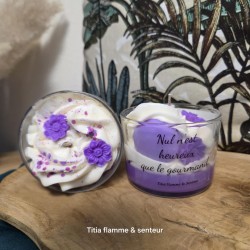 Macaron framboise & violette