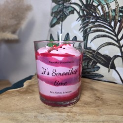 Smoothie fraise basilic