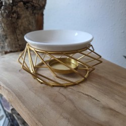 Brûle parfum géométrique