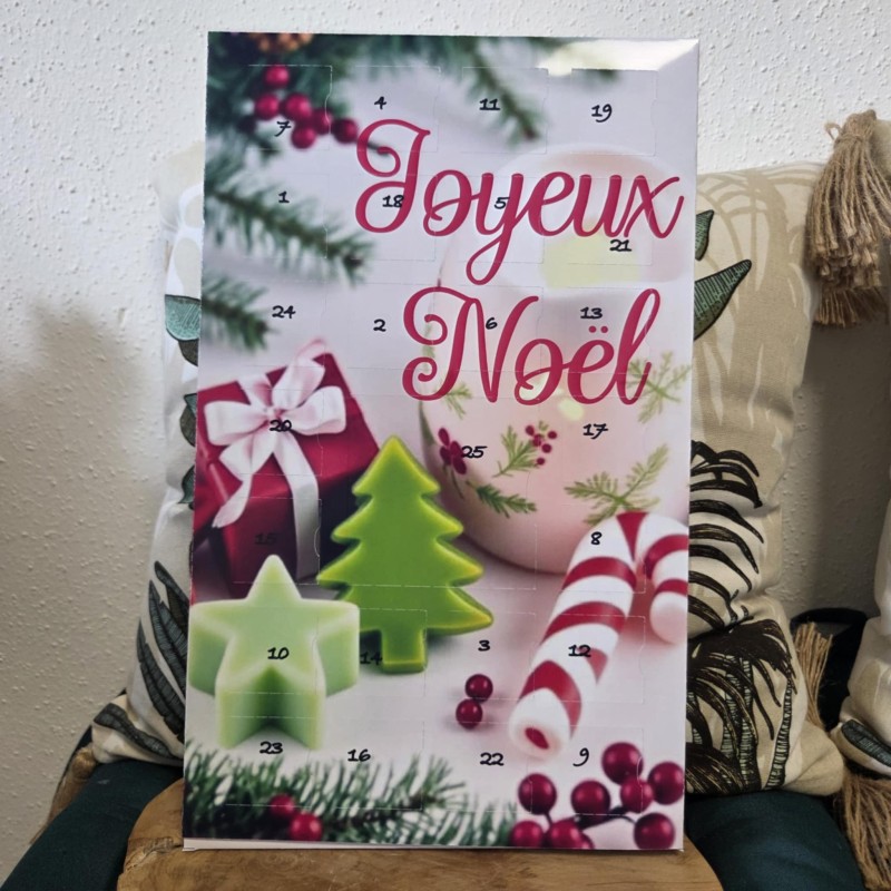 Calendrier de l'avent fondant