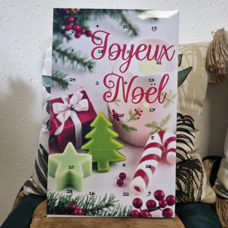 Calendrier de l'avent fondant