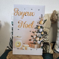 Calendrier de l'avent fondant