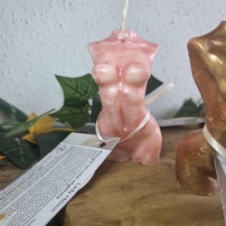 Bougie coquine Buste