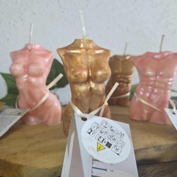 Bougie coquine Buste