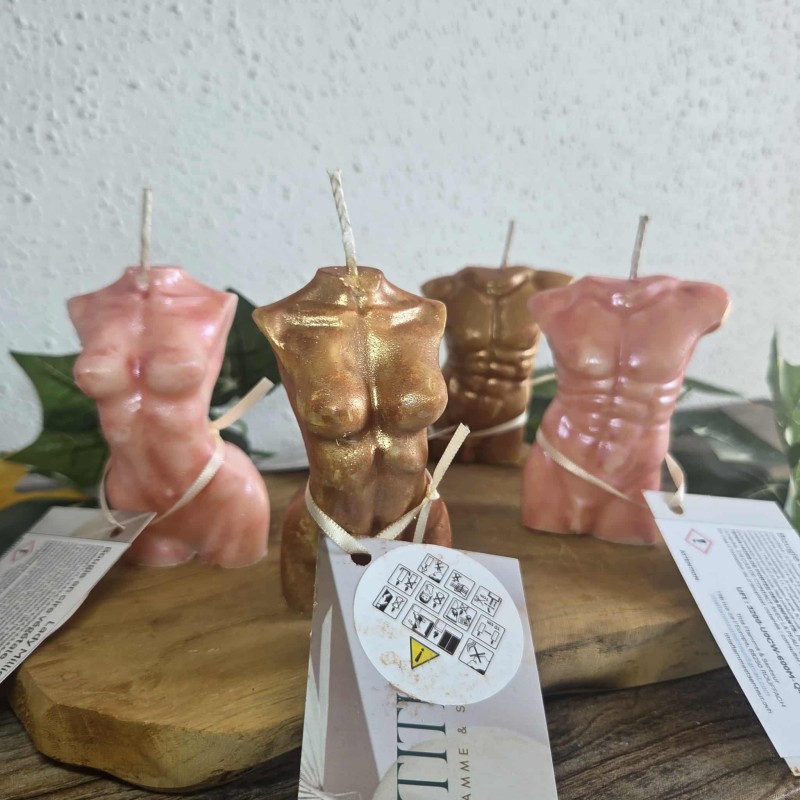 Bougie coquine Buste