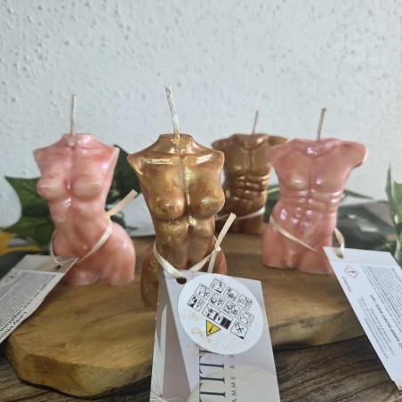 Bougie coquine Buste